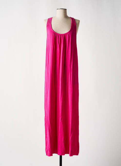 Rochie lungă roz CULTURE SUD femeie