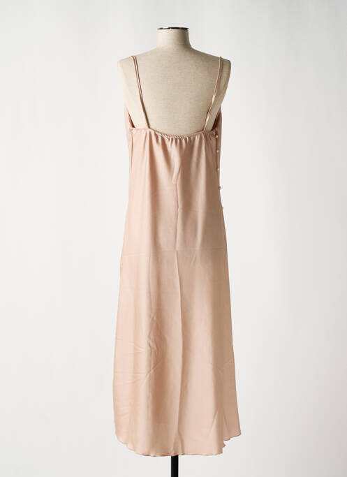 Rochie midi bej CULTURE SUD femeie