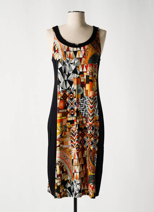 Rochie midi portocaliu BARANDI femeie