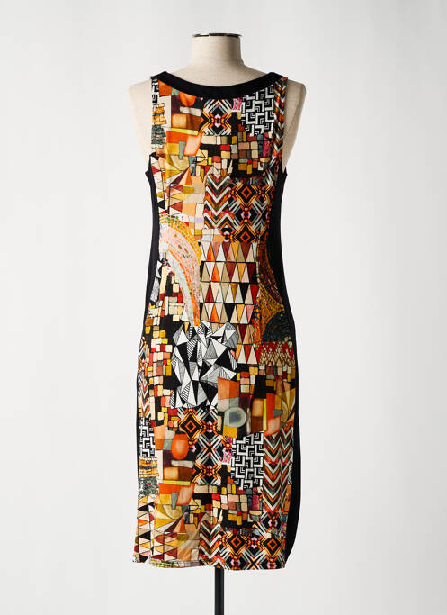 Rochie midi portocaliu BARANDI femeie