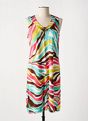 Rochie midi fără mâneci fără mâneci albastru SENORETTA femme