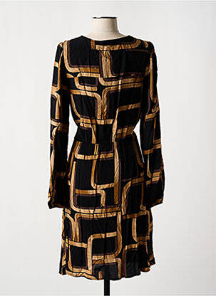 Rochie midi mâneci lungi mâneci lungi negru B.YOUNG femeie