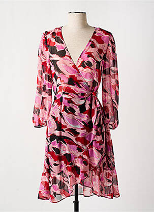 Rochie midi roz MORGAN femeie