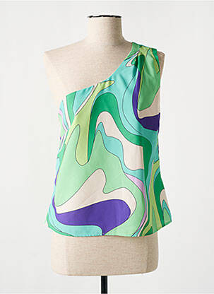 Top verde MORGAN femeie