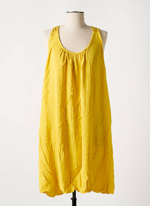 Rochie midi galben CULTURE SUD femeie