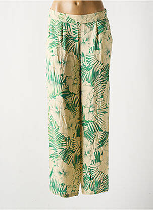 Pantalon larg verde LES P'TITES BOMBES femeie