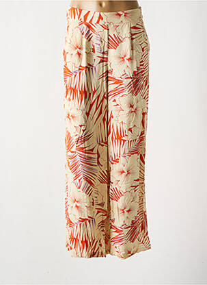 Pantalon larg portocaliu LES P'TITES BOMBES femeie