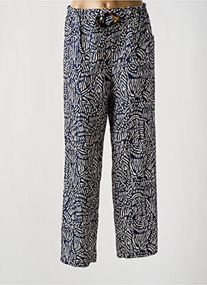 Pantalon drept albastru DIVA & DESS femeie