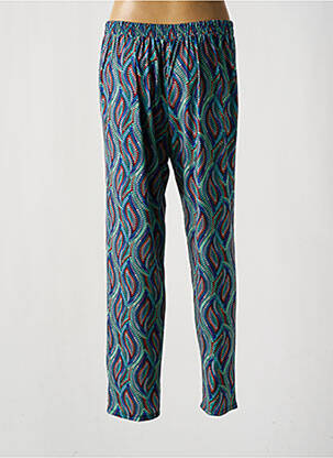 Pantalon drept elasticitate mărime normală albastru GENUINE femeie