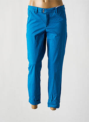 Pantalon chino talie joasă talie joasă albastru LES P'TITES BOMBES femeie