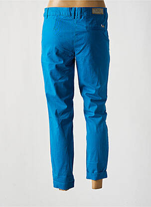 Pantalon chino talie joasă talie joasă albastru LES P'TITES BOMBES femeie