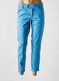 Pantalon chino talie joasă talie joasă albastru deschis LES P'TITES BOMBES femme