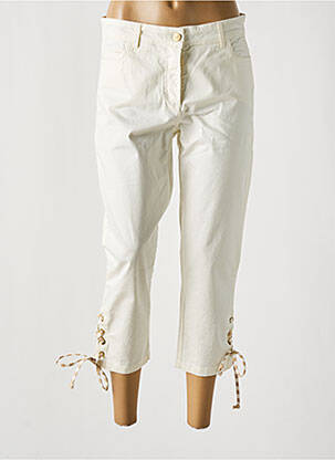 Pantalon trei sferturi bej PAUL BRIAL femeie