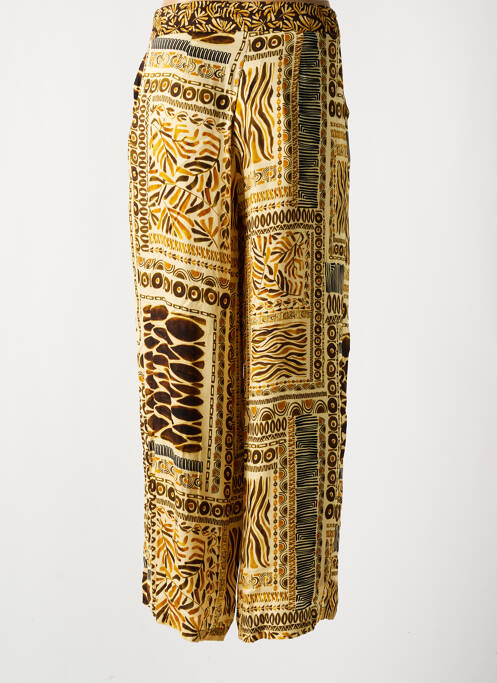 Pantalon larg galben PAUL BRIAL femeie