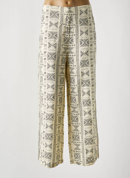 Pantalon larg bej LOSAN femeie