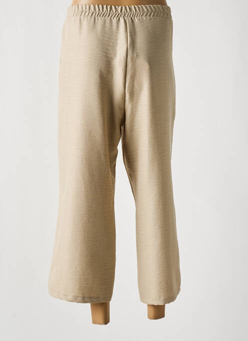 Pantalon trei sferturi bej DIVA & DESS femeie