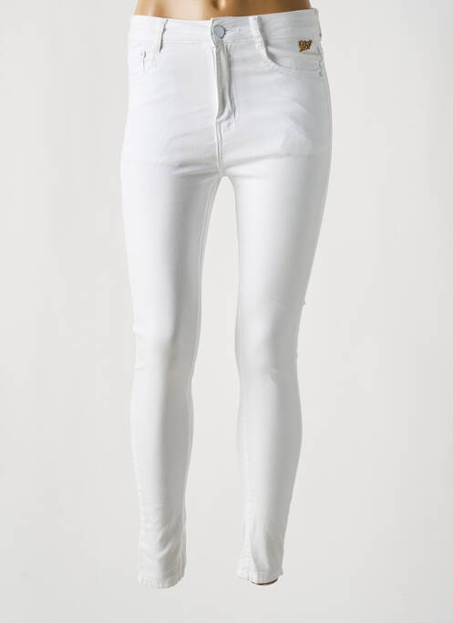 Blugi skinny alb DIVA & DESS femeie
