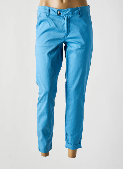 Pantalon chino albastru deschis LES P'TITES BOMBES femeie