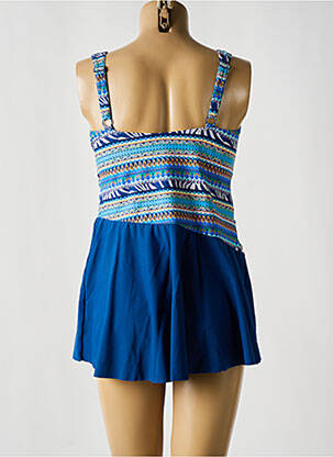 Tankini imprimeu fantezie albastru SUNMARIN femeie