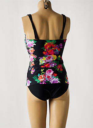 Tankini efect material satinat negru SUNMARIN femeie