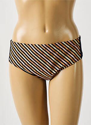 Chiloți de baie imprimeu dungi chiloți portocaliu ANITA femme