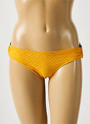 Chiloți de baie efect material satinat chiloți galben WATERCULT femme