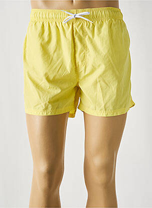 Șort de baie galben LONGBOARD bărbat