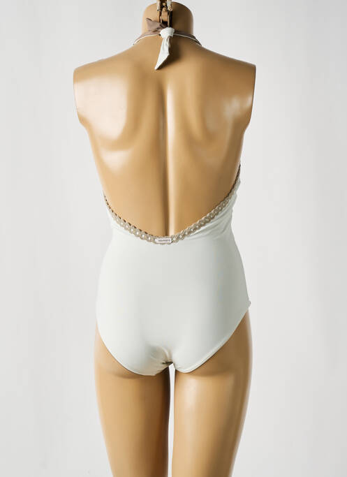 Costum de baie dintr-o singură piesă bej RED POINT femeie