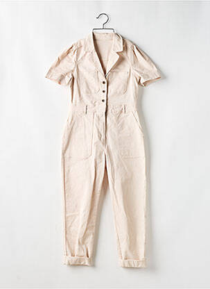 Salopetă-pantalon bej BODEN femeie