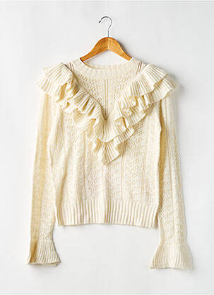 Pulover bej TULAROSA femeie