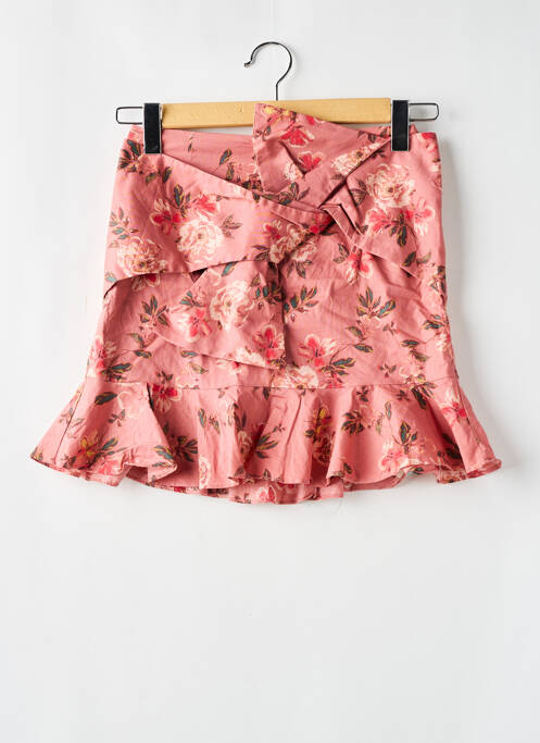 Fustă scurtă roz LOVERS + FRIENDS femeie