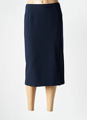 Fustă midi albastru GUY DUBOUIS femeie