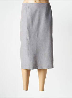 Fustă midi gri GRIFFON femeie