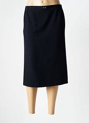 Fustă midi albastru închis BRANDTEX femeie