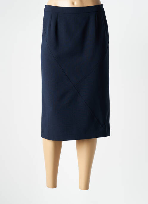 Fustă midi albastru GEVANA femeie