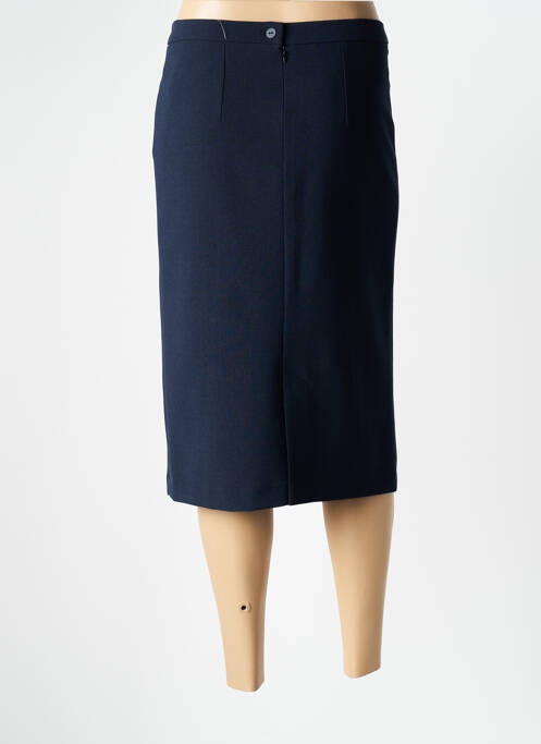 Fustă midi albastru GEVANA femeie