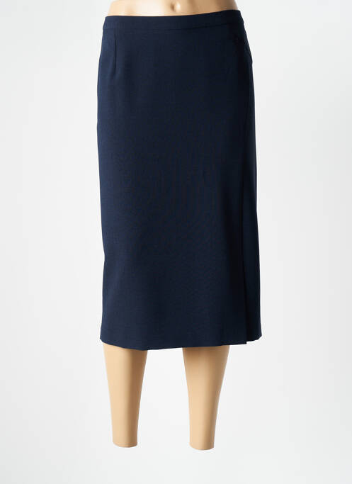 Fustă midi albastru GUY DUBOUIS femeie