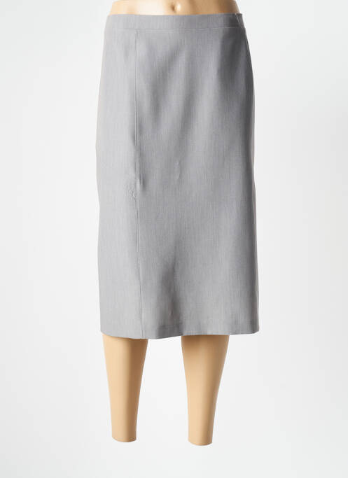 Fustă midi gri GRIFFON femeie