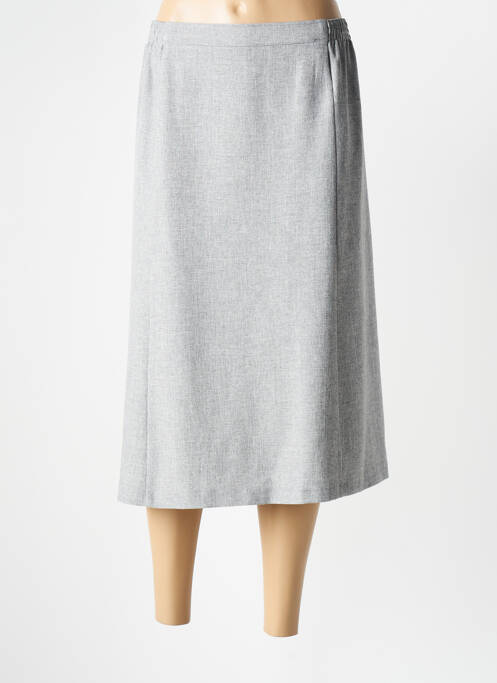 Fustă midi gri GEVANA femeie