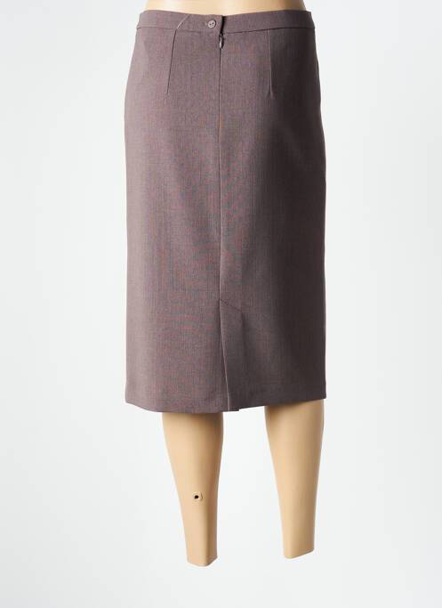 Fustă midi maro GEVANA femeie