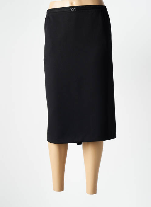 Fustă midi negru BRANDTEX femeie