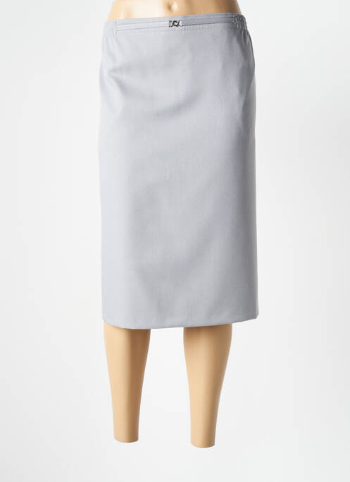 Fustă midi gri BRANDTEX femeie