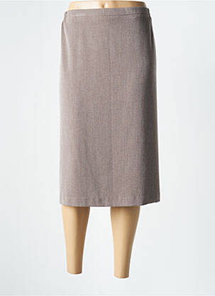 Fustă midi maro GUY DUBOUIS femeie