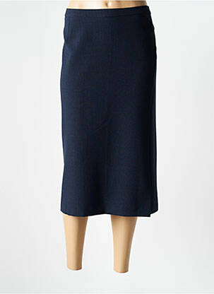 Fustă midi albastru GUY DUBOUIS femeie