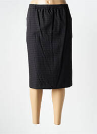 Fustă midi croială dreaptă gri BRANDTEX femme