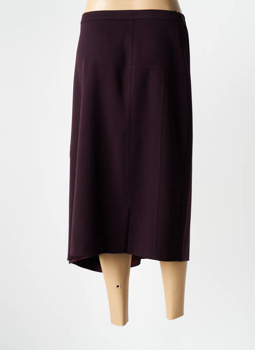 Fustă midi roșu GUY DUBOUIS femeie