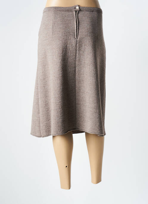 Fustă midi maro ELEANE femeie