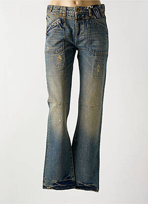 Blugi cu croială dreaptă albastru CLOSED femeie