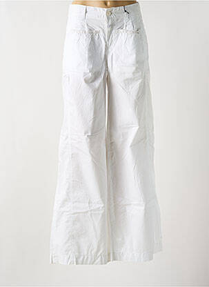 Pantalon evazat alb CLOSED femeie