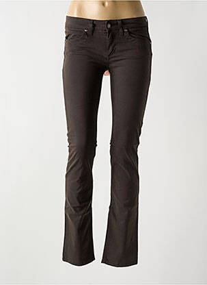 Blugi cu croială slim maro LIU JO femeie